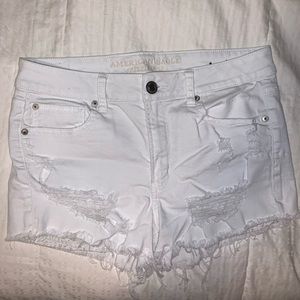 American Eagle Hi-Rise Shortie Shorts